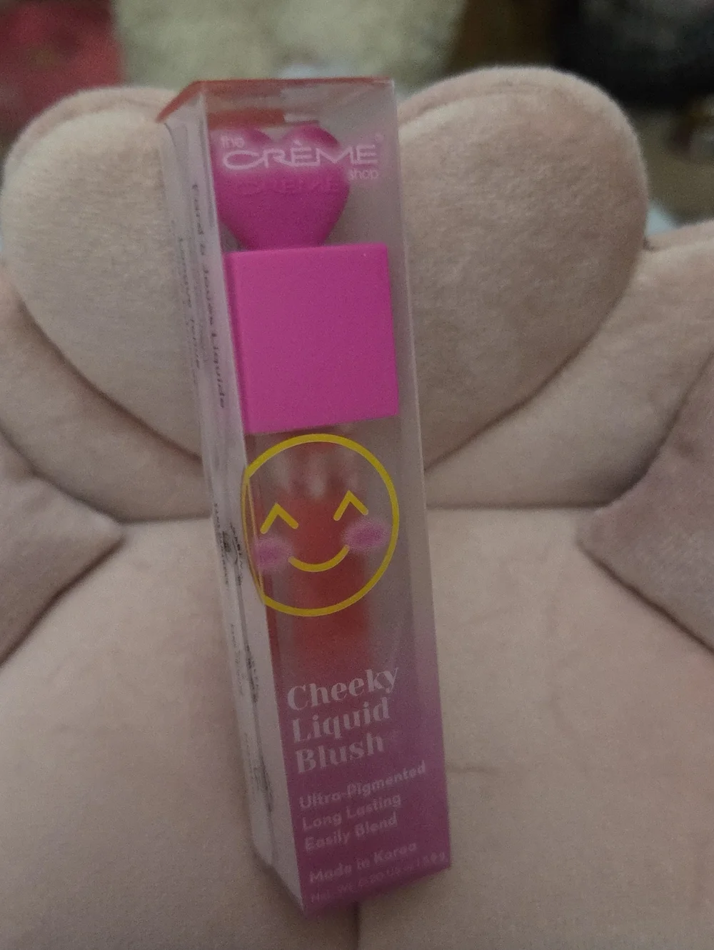 The Crème Shop Cheeky Liquid Blush — Vibrant Pink NWOT